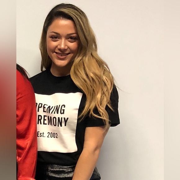 Opening Ceremony Black Logo T Shirt - Picture 2 of 3